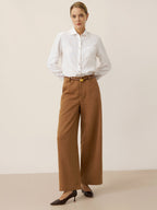 100% Linen Classic Shirt Top SAVANNAH