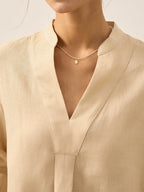 100% Linen Dress Shirt JOANNA