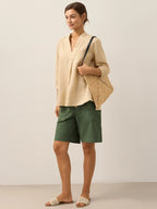 100% Linen Dress Shirt JOANNA