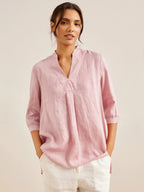 100% Linen Dress Shirt JOANNA