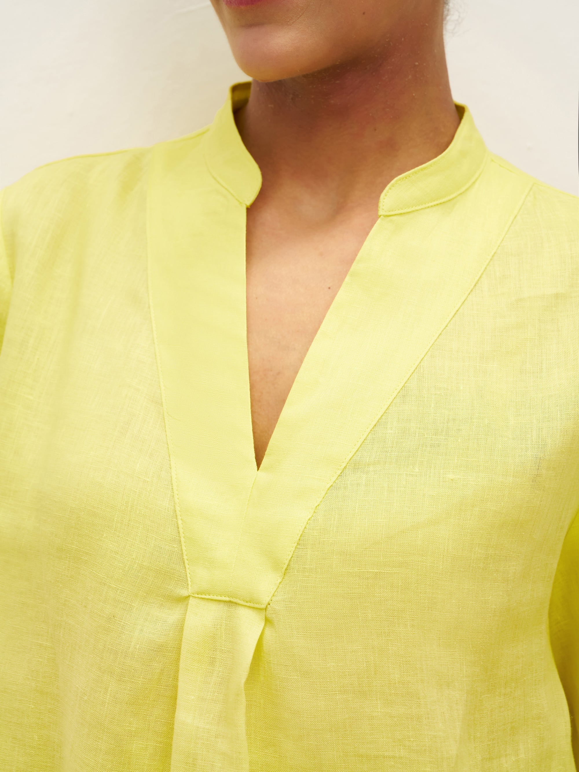 100% Linen Dress Shirt JOANNA