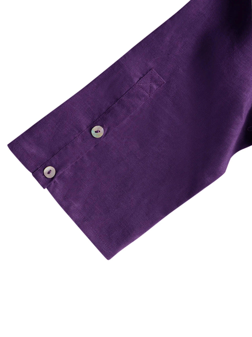 100% Linen Collarless Mid-Length Dress SOFIA