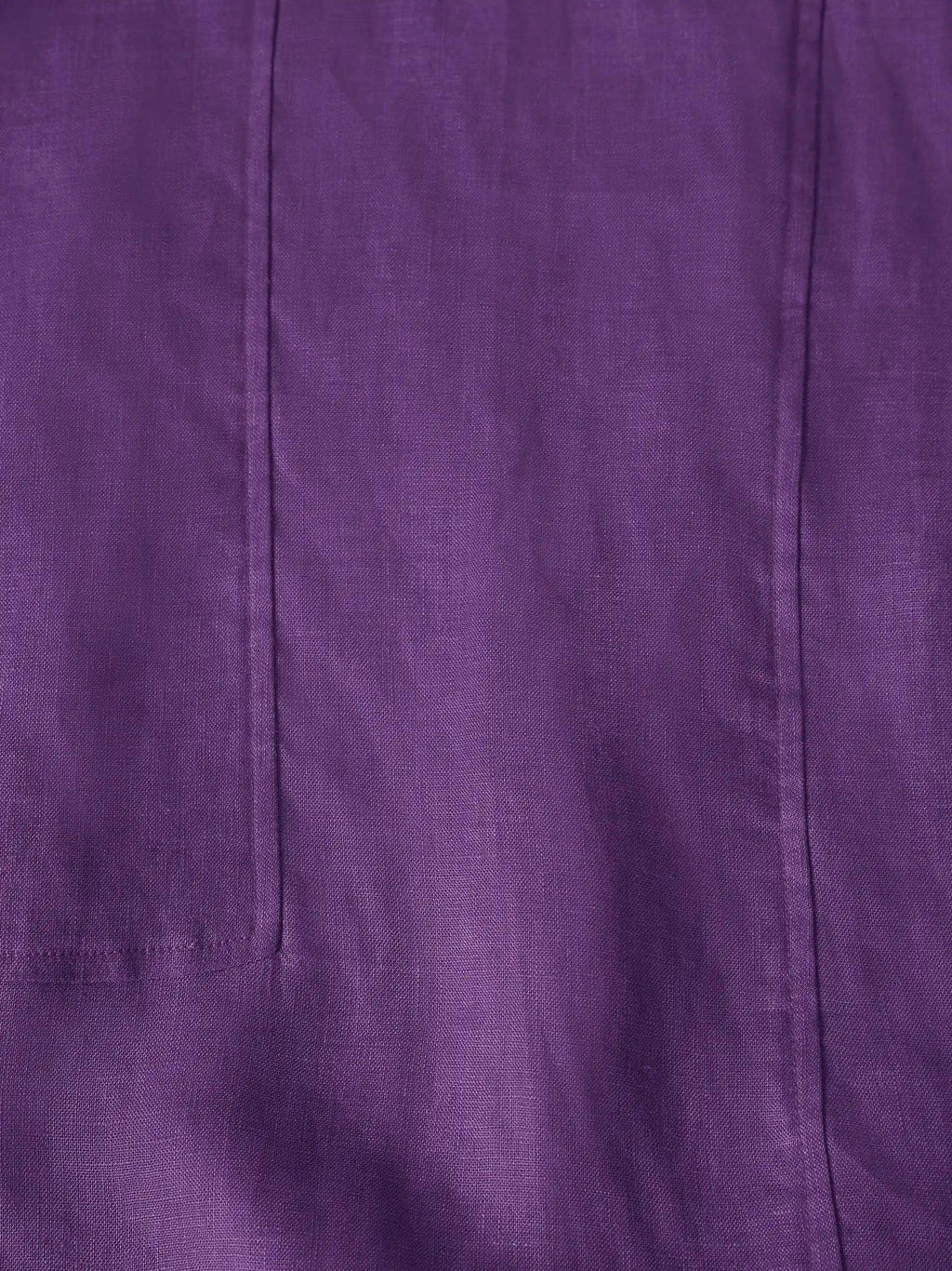 100% Linen Collarless Mid-Length Dress SOFIA