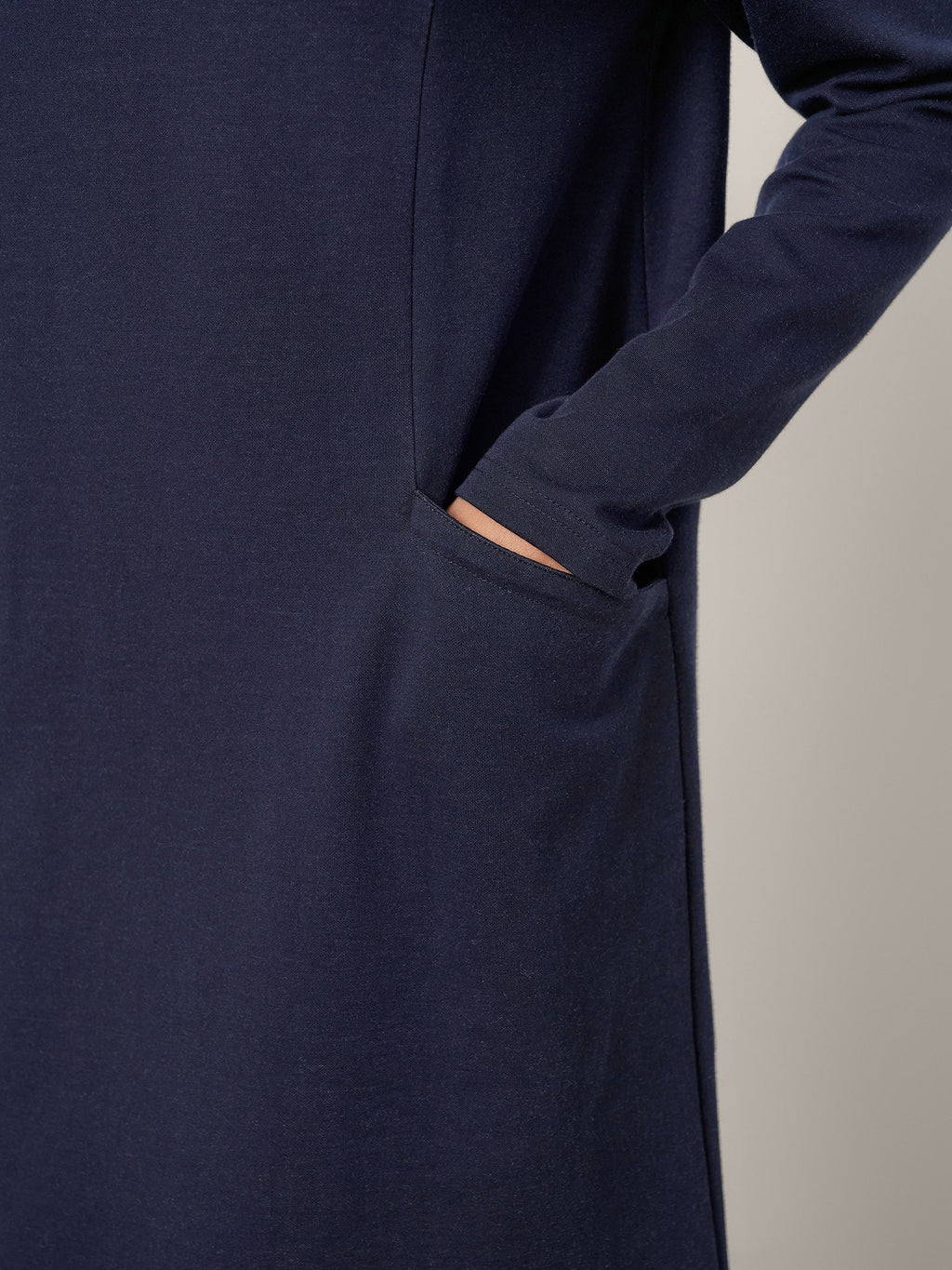 Cotton Collared Midi Dress ELYSE